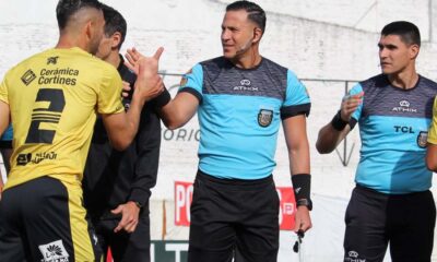 Bruno Amiconi, el árbitro para el juego de ida de Estudiantes en Caseros.