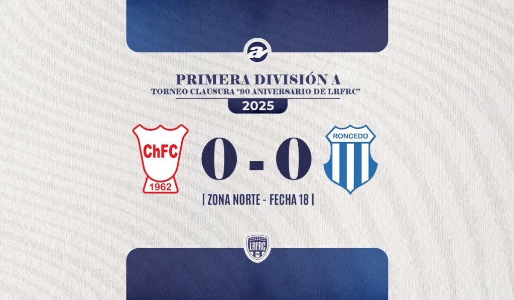 Roncedo se aseguró el 1 de la Zona Norte.