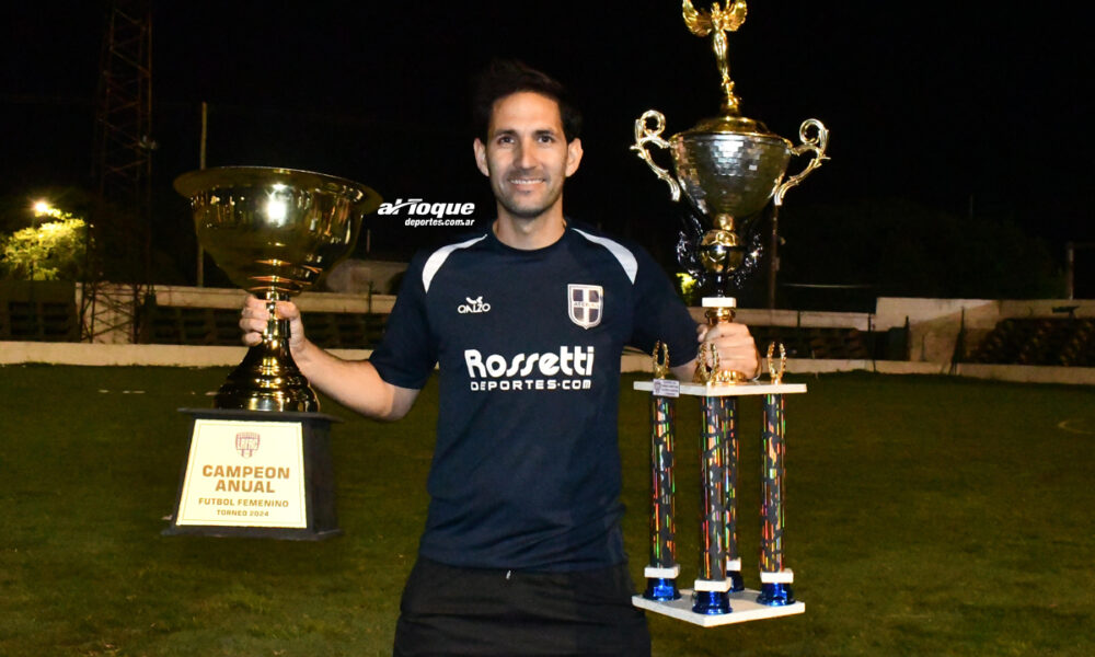 Luis Baigorria será el técnico de Atenas femenino: “ Es un desafío lindo en un club muy grande”.