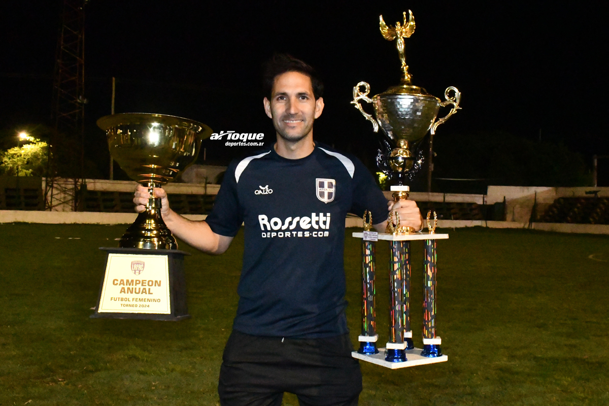Luis Baigorria será el técnico de Atenas femenino: “ Es un desafío lindo en un club muy grande”.