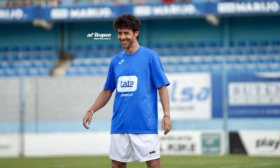 El golazo de Pablo Aimar en un partido a beneficio.