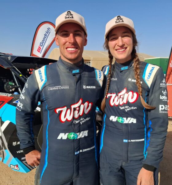 Dakar: Cavigliasso fue tercero en la Etapa 1.