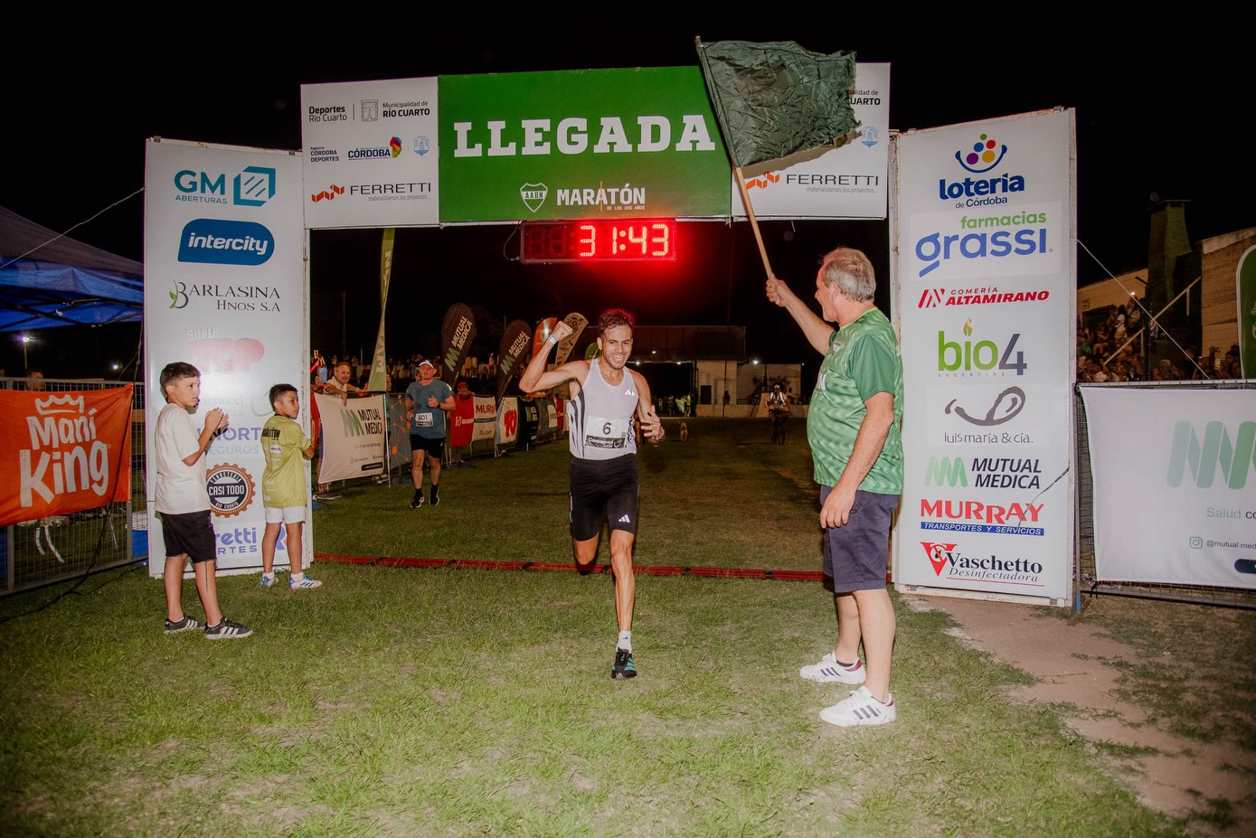 El riocuartense que se quedó con la 48° edición de la Maratón de los Dos Años se expresó ante los medios tras la finalización de la misma.