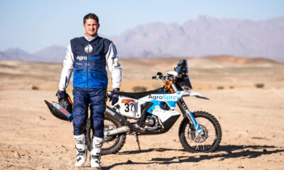 El riocuartense Leonardo Cola también es parte de las motos haciéndolo acompañado de una causa solidaria. En el prólogo finalizó en el puesto 52 a 3m16 de la punta de la categoría.