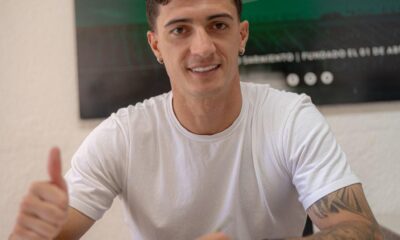 Lucas Suárez continuará su carrera profesional jugando para Sarmiento de Junín.