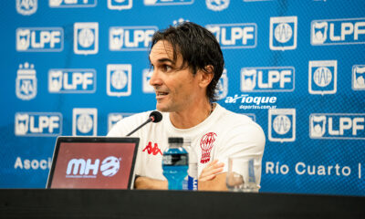 “En el control de juego fuimos superiores”: Martínez lamentó la derrota de Huracán en Río Cuarto.