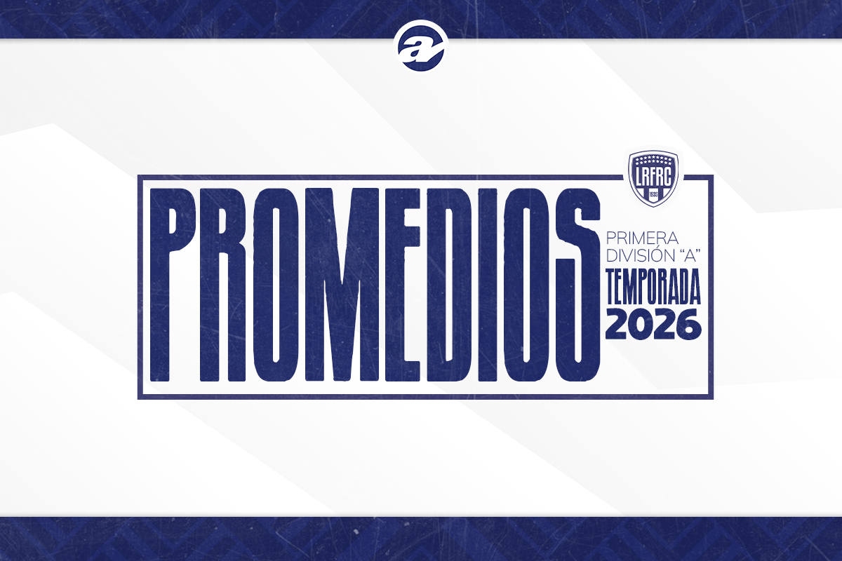Así inician los promedios en Primera A 2026.