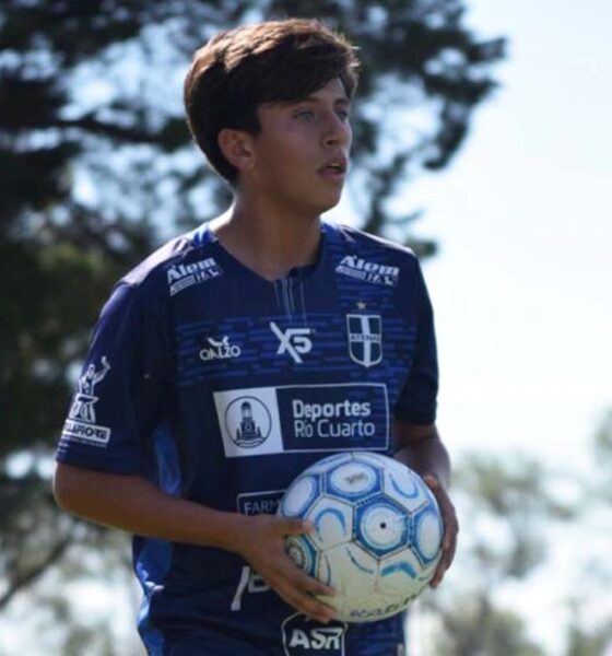 Valentino Arias Bertinat, de Río Cuarto a la Academia del FC Barcelona.