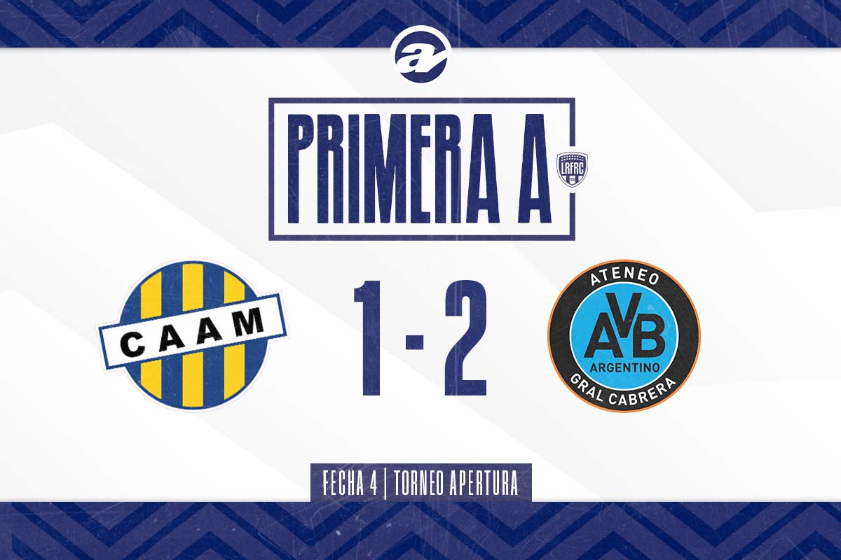 Ateneo Vecinos se trae un triunfazo desde Adelia María.