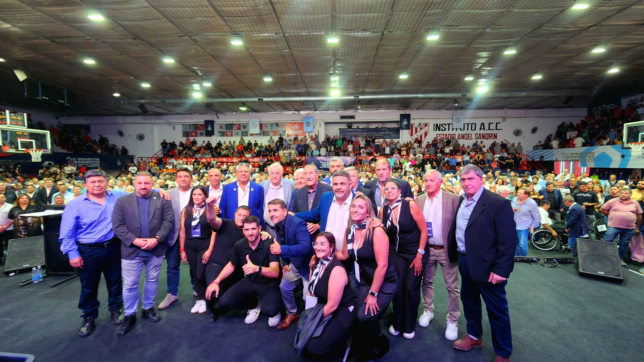 Presencia riocuartense en el Encuentro de Dirigentes organizado por Tapia.