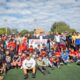Fundación River Plate entregó materiales deportivos a clubes barriales de Río Cuarto.