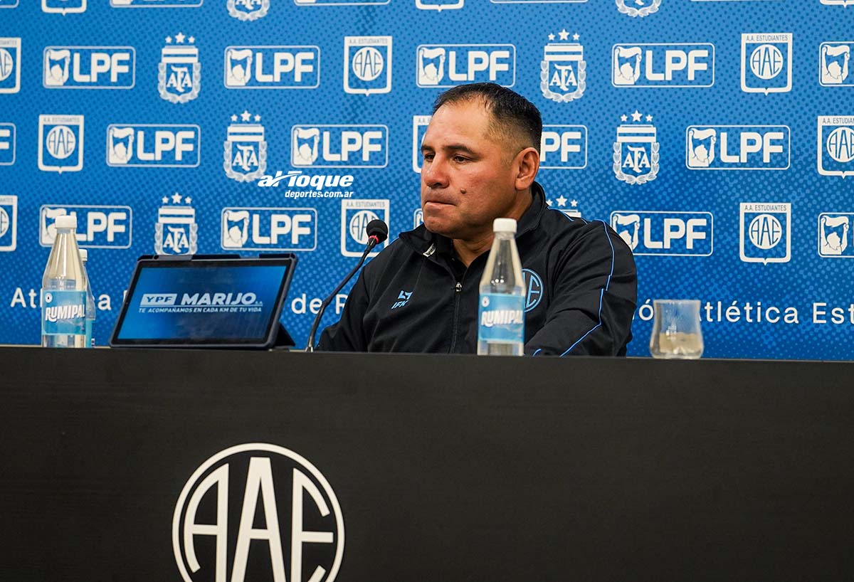 Gerardo Acuña tras ser confirmado como DT de Estudiantes: “Con tiempo de trabajo mejoraremos y tendremos un cierre aceptable”.