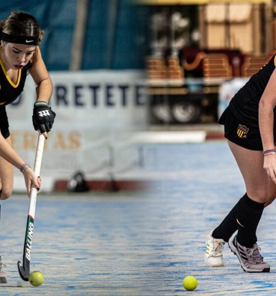Irina Picco, la hija de un histórico PF del fútbol regional que empieza a brillar en el hockey.