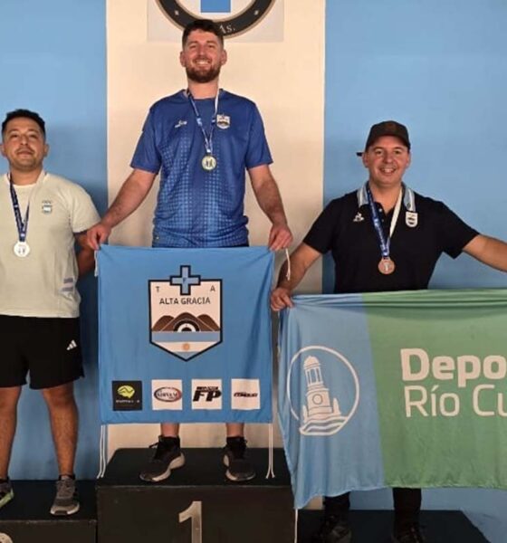 Beviacqua subió al podio en el Apertura nacional de tiro y dejó en alto a Río Cuarto.