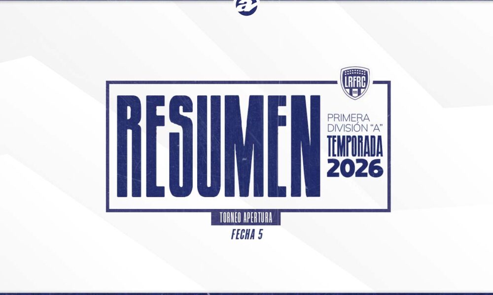 San Martín sigue en la cima tras la disputa de la quinta fecha del Apertura.