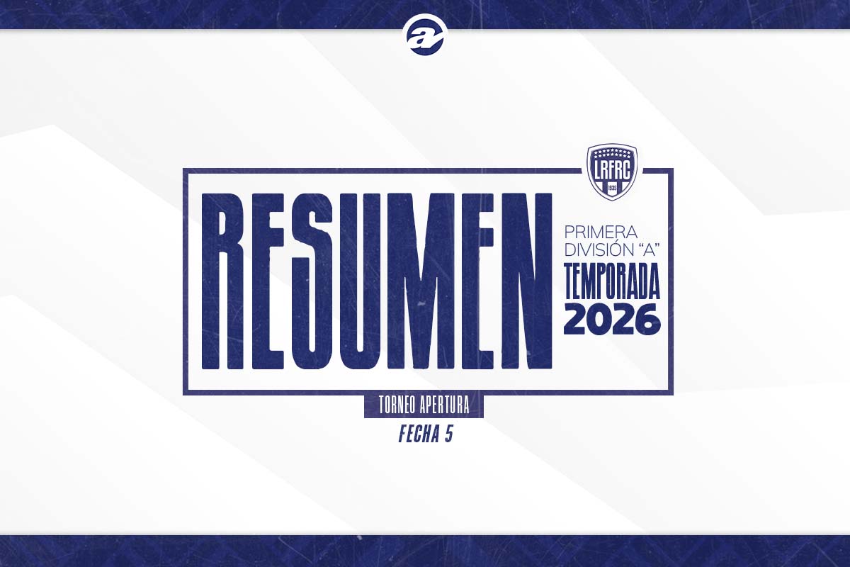 San Martín sigue en la cima tras la disputa de la quinta fecha del Apertura.