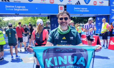 De Río Cuarto a Madrid: un docente universitario completó su primera maratón.