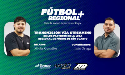 Llega Fútbol Regional Plus: el fútbol de la región da el salto al streaming.