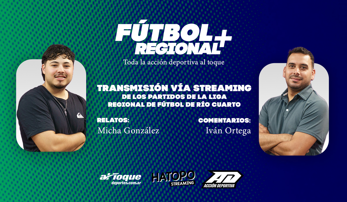 Llega Fútbol Regional Plus: el fútbol de la región da el salto al streaming.