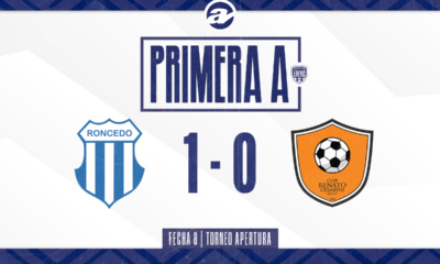 Roncedo no afloja y mira a todos desde arriba.