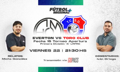 Se paraliza Coronel Moldes: Viví el clásico entre Everton y Toro por Fútbol Regional Plus.