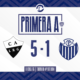 Lutgardis Riveros goleó a Atlético Sampacho.