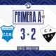 Municipal de Adelia María venció 3-2 a Lutgardis Riveros en el partido que cerró la actividad dominical válida a la fecha 15 del Torneo Apertura de Primera A.