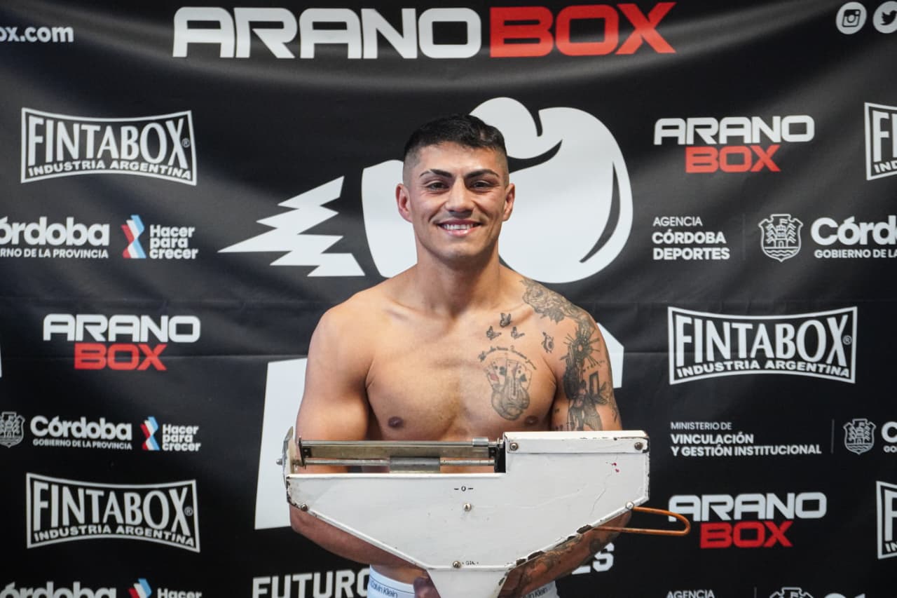 El riocuartense Rosales buscará extender su invicto.
