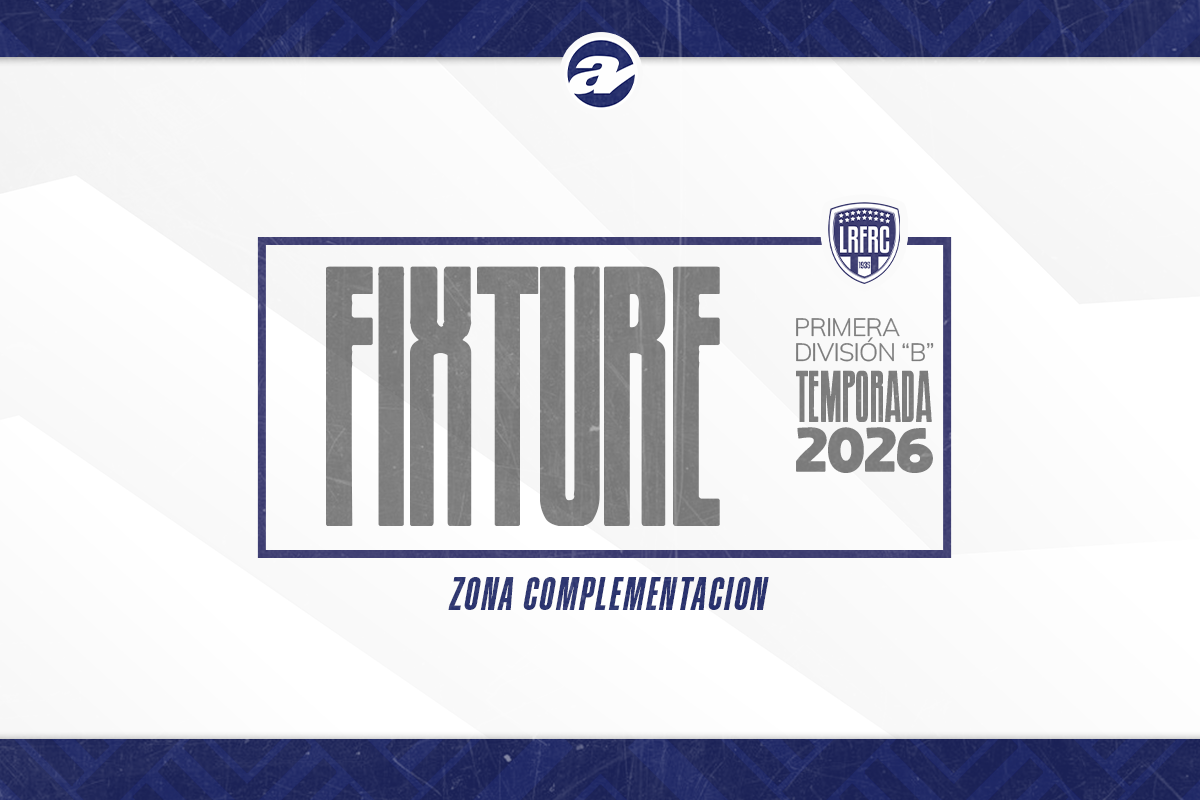 El fixture de la Zona Complementación.