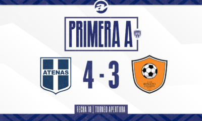 Atenas se quedó con un partidazo de siete goles ante Renato Cesarini.