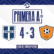 Atenas se quedó con un partidazo de siete goles ante Renato Cesarini.