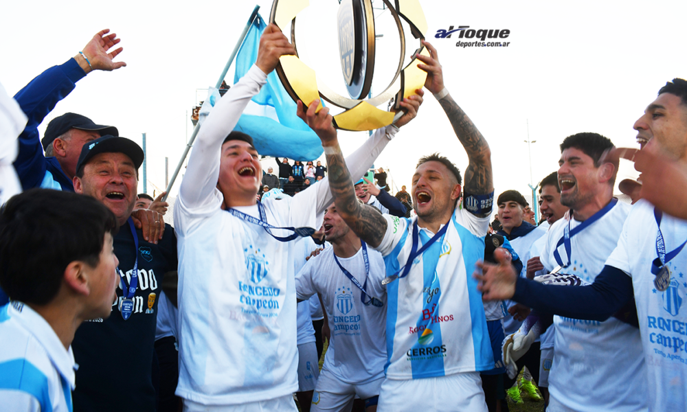 Lautaro Roncedo gritó campeón.