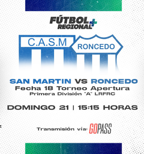 Viví la final anticipada del Apertura por Fútbol Regional Plus.