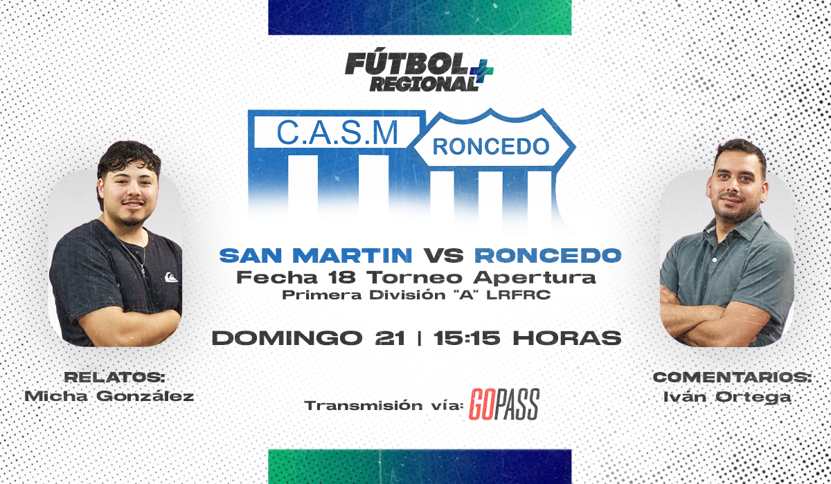 Viví la final anticipada del Apertura por Fútbol Regional Plus.