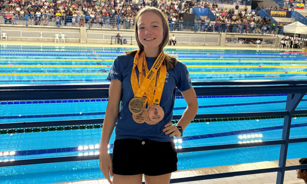 Ana Gerbaudo brilló en el Panamericano de Colombia: fue campeona y sumó cinco medallas para Argentina.