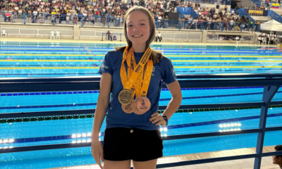 Ana Gerbaudo brilló en el Panamericano de Colombia: fue campeona y sumó cinco medallas para Argentina.