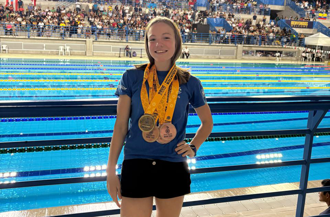 Ana Gerbaudo brilló en el Panamericano de Colombia: fue campeona y sumó cinco medallas para Argentina.