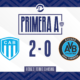 El elenco moldense derrotó 2-0 a Ateneo Vecinos en el inicio de la tercera jornada del certamen de Primera A. Francisco Lucero y Samuel Sosa, a los 25’ y 43’ de la primera parte, anotaron para el “celeste”.