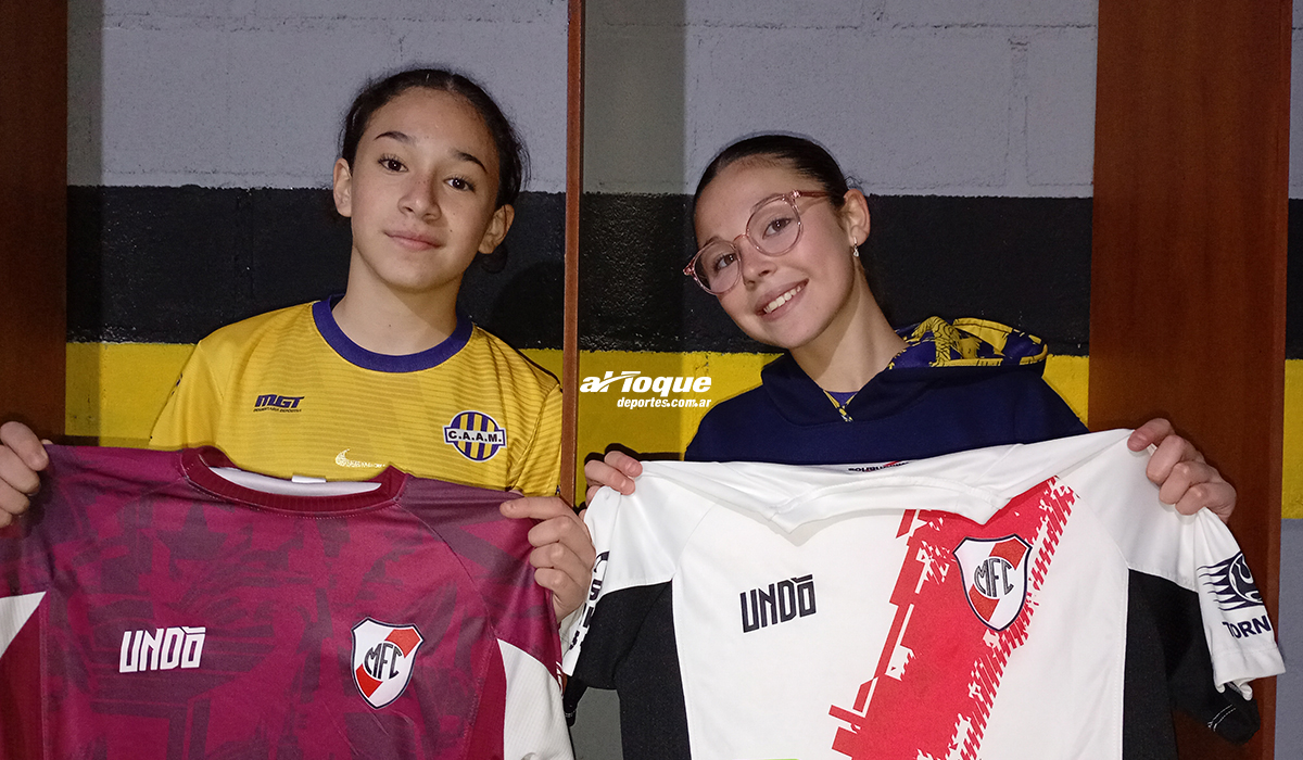 Natasha Carmona y María Paz Devicish participaron de la Córdoba Cup representando a River Plate