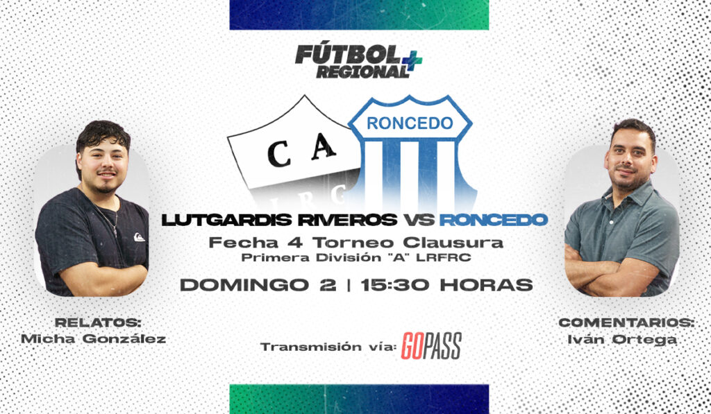Se viene el clásico de Alcira Gigena y lo vivís por Fútbol Regional Plus.