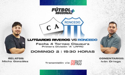 Se viene el clásico de Alcira Gigena y lo vivís por Fútbol Regional Plus.