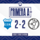 Everton empató con 10 en Adelia María.