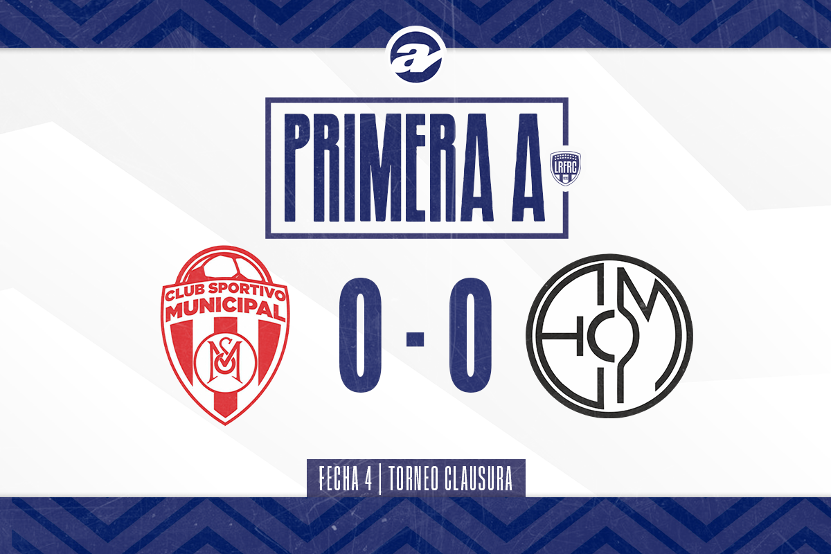 Sportivo Municipal y Everton Club no pasaron del cero y ambos sumaron un punto en el juego enmarcado en al fecha 4 del Torneo Clausura de Primera A.