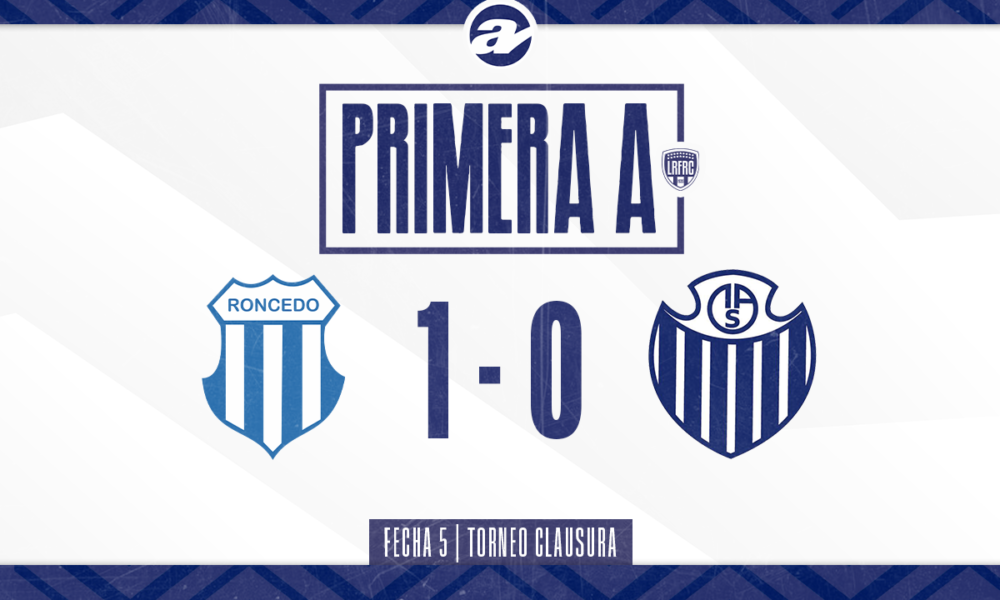Roncedo le ganó a Atlético Sampacho y sigue firme en la cima.