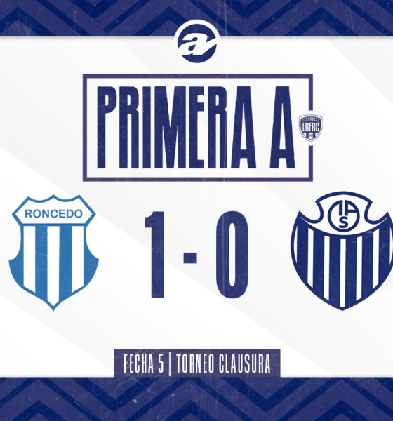 Roncedo le ganó a Atlético Sampacho y sigue firme en la cima.
