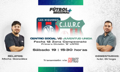 Fútbol Regional Plus continúa ampliando sus fronteras y, en esta oportunidad, desembarca en la Primera División B de la Liga Regional de Fútbol de Río Cuarto.