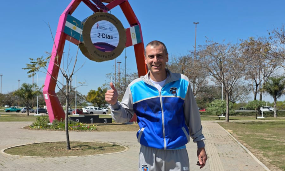 Gabriel Crespi, ante el sueño de vestir la camiseta argentina.