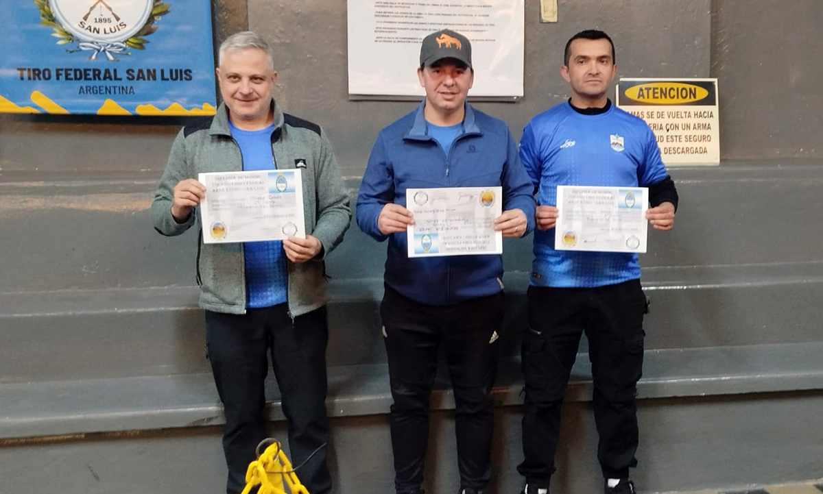 Tiro: Beviacqua logró seis podios y cuatro títulos en San Luis.