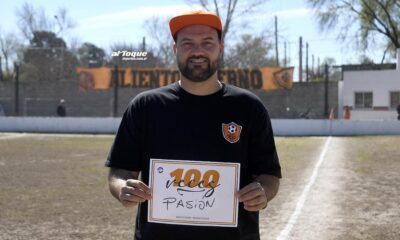 Mariano Passero, 100 partidos al frente de Renato Cesarini.