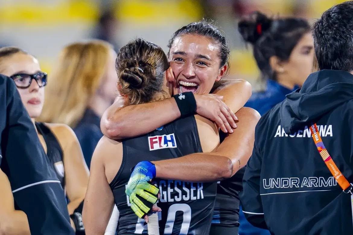 Orgullo riocuartense: la historia de lucha y perseverancia de Victoria Miranda, campeona del mundo con Las Leonas.
